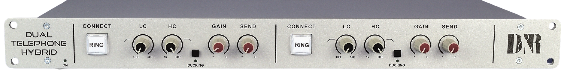 D&R Dual Telephone Hybrid-2 front panel