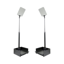 Prompter People ProLine Stage Pro AutoStepper V2 - Automatically Rising Poles Conference | Stage and Speech | Presidential Robotic Teleprompter 제품 이미지